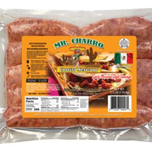 Mr. Charro Mexican Chorizo 40 oz