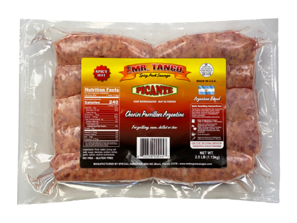 Chorizo Argentino Picante 40 oz